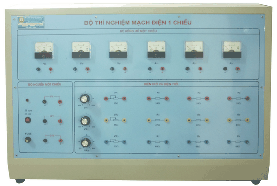 Bộ thí nghiệm mạch điện 01 chiều